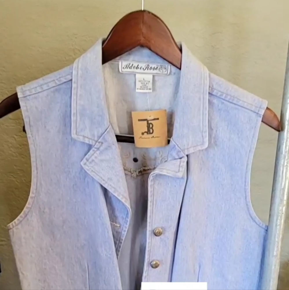 Vintage Denim Vest